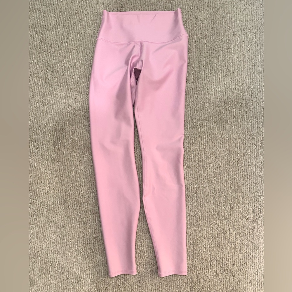 Alo leggings 7/8 small sugar plum pink